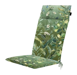 Coussin de Jardin Madison Universeel Outdoor+ Elisa Green Dossier Haut (120 x 50 cm)
