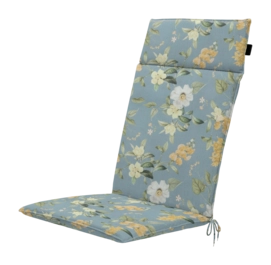 Coussin de Jardin Madison Universeel Outdoor+ Juliette Azure Dossier Haut (120 x 50 cm)