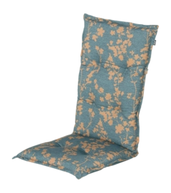 Coussin de Chaise de Jardin Hartman Aiko Blue Dossier Haut