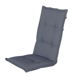 Coussin de Chaise de Jardin Hartman Cuba Graphite Blue Dossier Haut