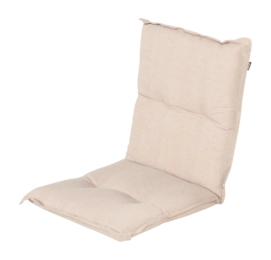 Coussin de Chaise de Jardin Hartman Lima Latte Dossier Bas