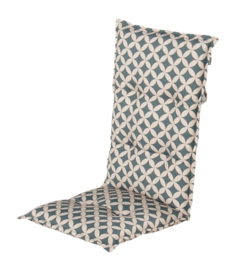 Coussin de Chaise de Jardin Hartman Rio Blue Dossier Haut