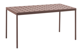 HAY Balcony Eettafel 144 x 76 cm - Iron red