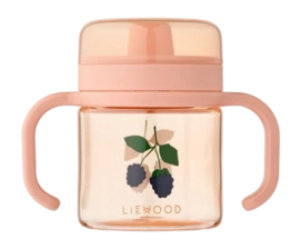 Tuitbeker Liewood Kids Kylo Tritan Sippy Cup 280ml Berry / Pale Tuscany