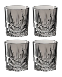 Tumbler Leonardo Capri Grey 220 ml (Set van 4)