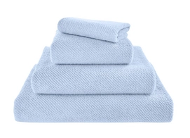 Washandje Abyss & Habidecor Twill Powder Blue (17 x 22 cm)