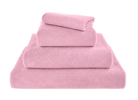 Washandje Abyss & Habidecor Twill Pink Lady (17 x 22 cm)