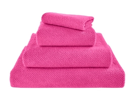 Handdoek Abyss & Habidecor Twill Happy Pink (60 x 110 cm)