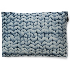 Sierkussenhoes SNURK Twirre Ice Blue (35x50cm)