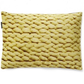 Sierkussenhoes SNURK Twirre Citrus Yellow (35x50cm)