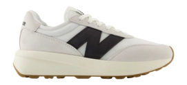 New Balance Unisex U370CA Sea Salt/Black Cement