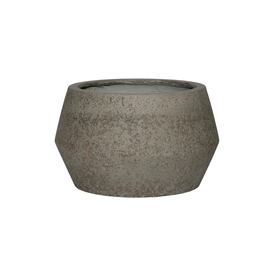 Bloempot Pottery Pots Cement and Stone Harley Low L Dioriet Grey 53 x 32 cm