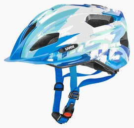Fietshelm Uvex Quatro Junior Blue White