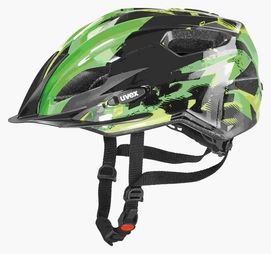 Fietshelm Uvex Quatro Junior Black Green