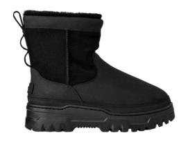 Snowboot UGG Men Heritage Pull-On Trailgazer Black White Spider Rubber