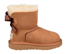 UGG Toddler Mini Bailey Bow II Chestnut