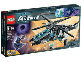 Ultrakopter vs AntiMatter LEGO Ultra Agents