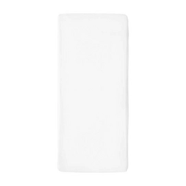 Hoeslaken SNURK Uni White Percal-Lits Simples (80/90/100 x 200/210/220 cm)