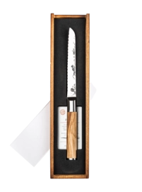 Universeel Mes Forged Olive Gekarteld