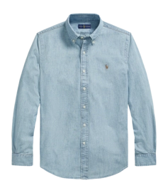 Chemise Ralph Lauren Men Chambray Shirt Chambray