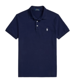Poloshirt Ralph Lauren Slim Fit Stretch Mesh Herren Refined Navy