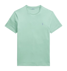 T-Shirt Ralph Lauren Men Slim Fit Jersey Crewneck Celadon