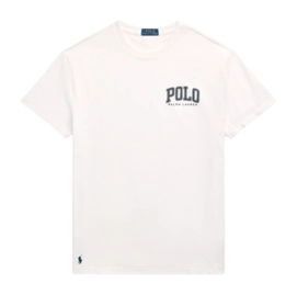 T-Shirt Ralph Lauren Men Slim Fit Logo Jersey White