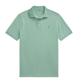 Poloshirt Ralph Lauren Slim Fit Stretch Mesh Herren Faded Mint