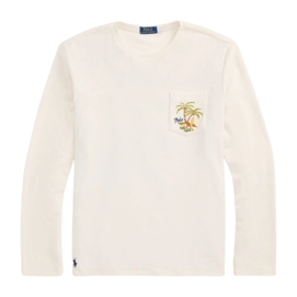 T-shirt Ralph Lauren Homme Standard Fit Embroidered Terry Nevis