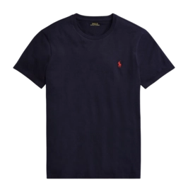T-Shirt Ralph Lauren Men Slim Fit Jersey Crewneck Ink