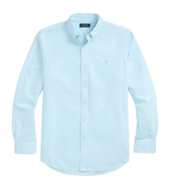 Chemise Ralph Lauren Men Mineral-Dyed Oxford Shirt Sky