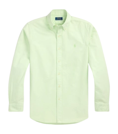 Chemise Ralph Lauren Men Mineral-Dyed Oxford Shirt Leaf