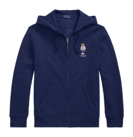 Hoodie Ralph Lauren Polo Bear Fleece Full Zip Herren Newprt Navy Hrtg Icn Bear