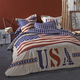 Parure de Lit Tradilinge USA Coton