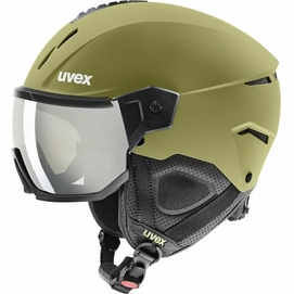Ski Helmet Uvex Instinct Visor Crocodile Matt