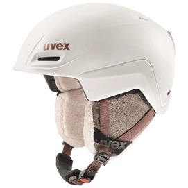 Skihelm Uvex Jimm White Mat Loden