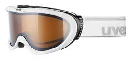 Skibrille Uvex Comanche Polavison White Clear Unisex