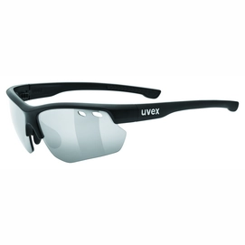 Sonnenbrille Uvex Sportstyle 115 Black Mat Litemirror Silver