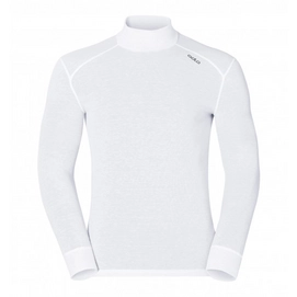 Ondershirt Odlo L/S Turtle Neck Warm Men White