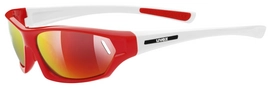Zonnebril Uvex Junior Sportstyle 503 Red White