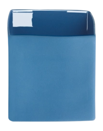 Vaas ASA Selection Cube Blue Planter 9  x 9 x 9 cm