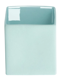 Vaas ASA Selection Cube Blue Planter Aqua 9 x 9 x 9 cm