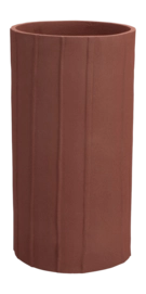 Dutchbone Rander Vaas Terra - Rood