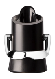 Champagne Saver Vacu Vin Black