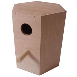 Valkparkiet Blok Huismerk Zeskant Hout