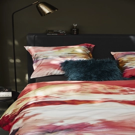 Housse de Couette Essenza Vance Red Satin de Coton