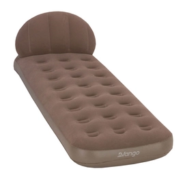 Luchtbed Vango Airhead Single Flocked Airbed Nutmeg