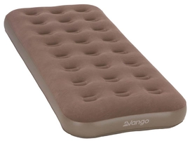 Air Mattress Vango Single Flocked Airbed Nutmeg