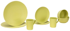 Servies Vango Bamboo 2 Person Bamboo Set Bambus Grün