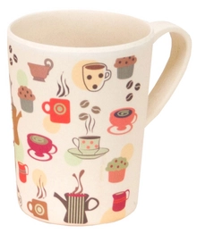Reisbeker Vango Bamboo 350ml Mug Coffee Cup Print